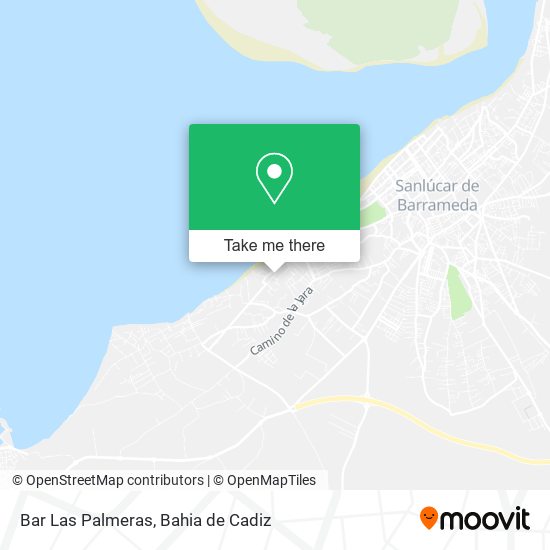 Bar Las Palmeras map