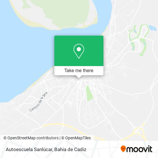 Autoescuela Sanlúcar map