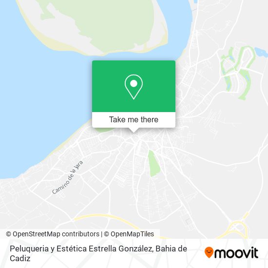 Peluqueria y Estética Estrella González map