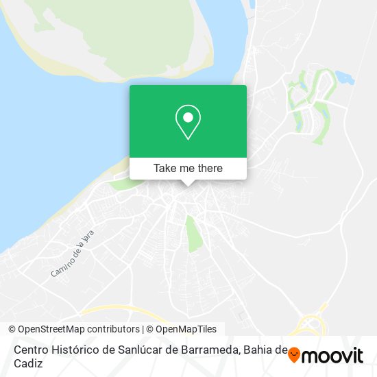Centro Histórico de Sanlúcar de Barrameda map