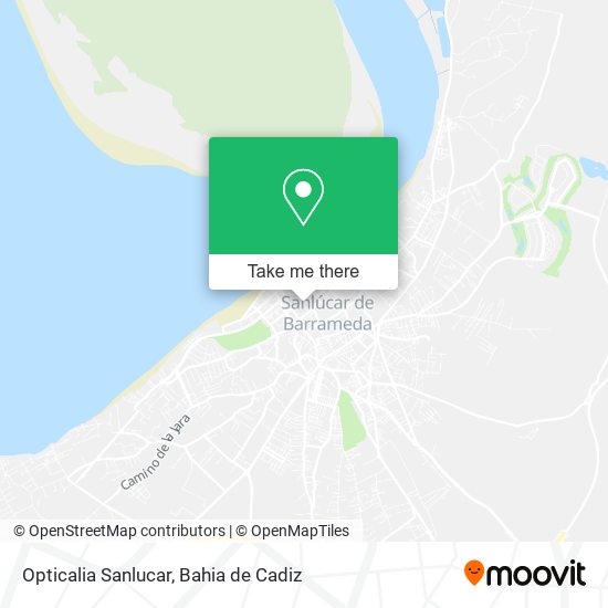 mapa Opticalia Sanlucar