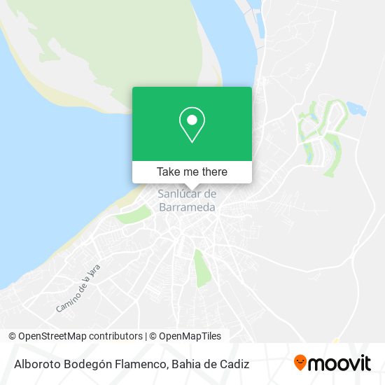 Alboroto Bodegón Flamenco map