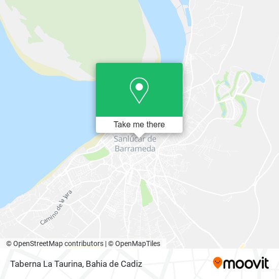 mapa Taberna La Taurina