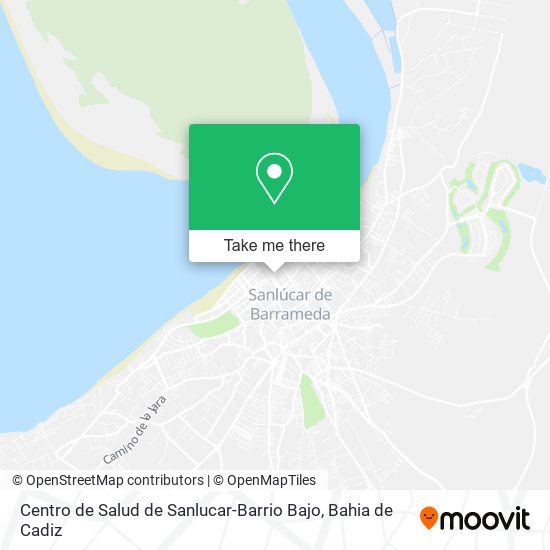 Centro de Salud de Sanlucar-Barrio Bajo map