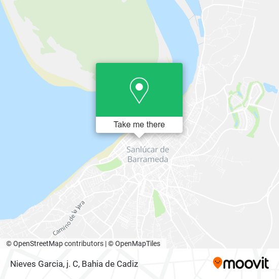 Nieves Garcia, j. C map