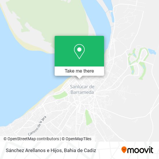 Sánchez Arellanos e Hijos map