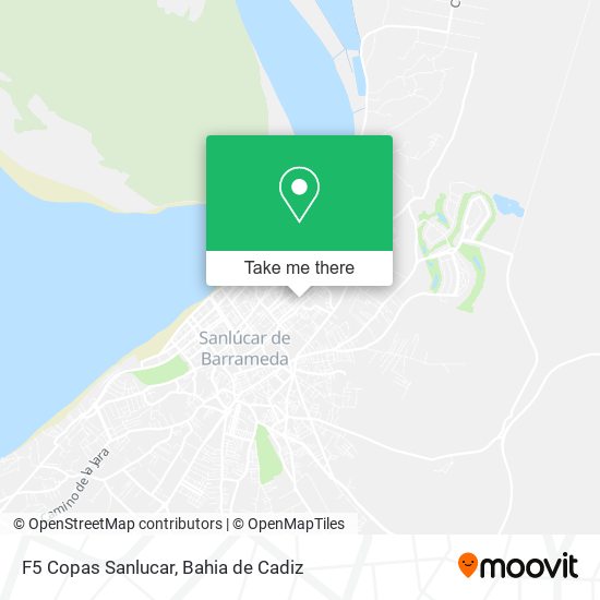 F5 Copas Sanlucar map