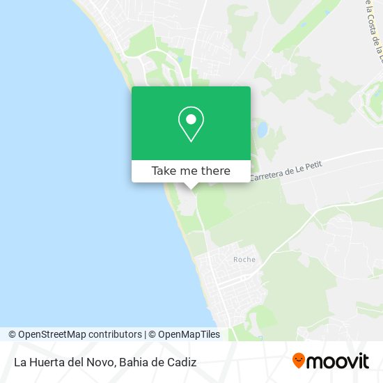 La Huerta del Novo map