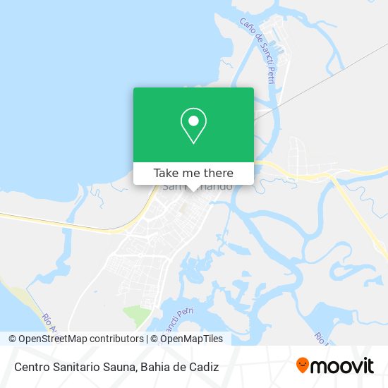 Centro Sanitario Sauna map