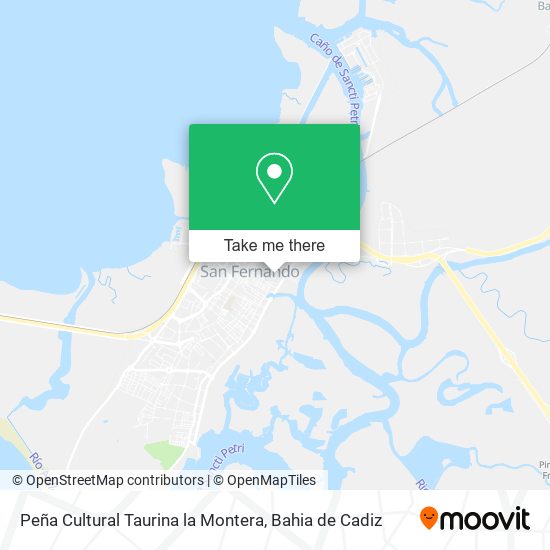 Peña Cultural Taurina la Montera map