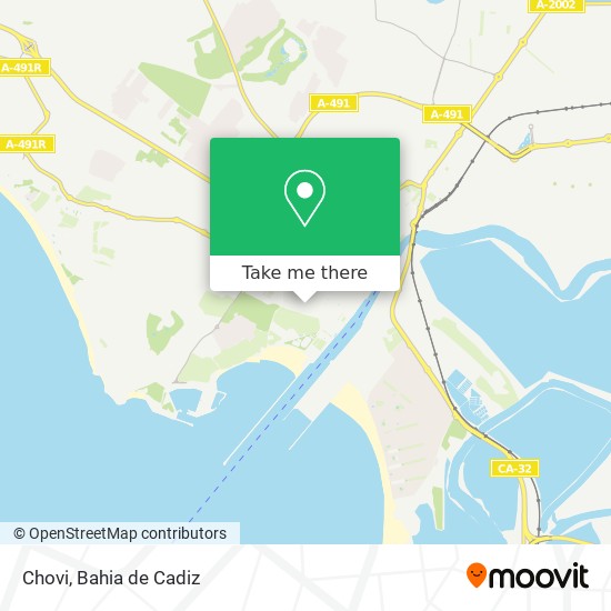 Chovi map