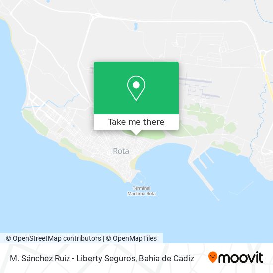 M. Sánchez Ruiz - Liberty Seguros map