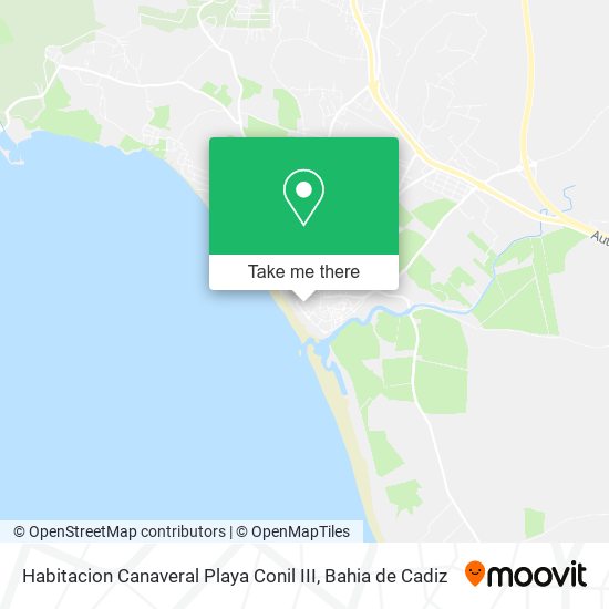 Habitacion Canaveral Playa Conil III map