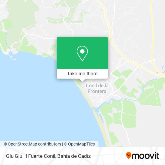 Glu Glu H Fuerte Conil map