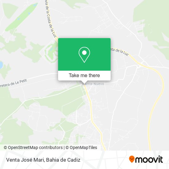 Venta José Mari map