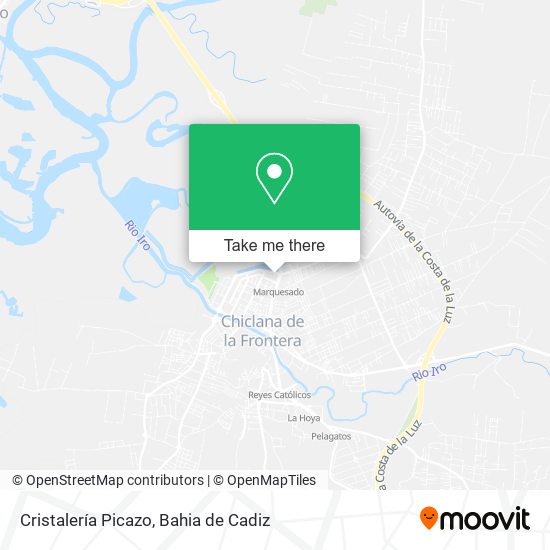 Cristalería Picazo map
