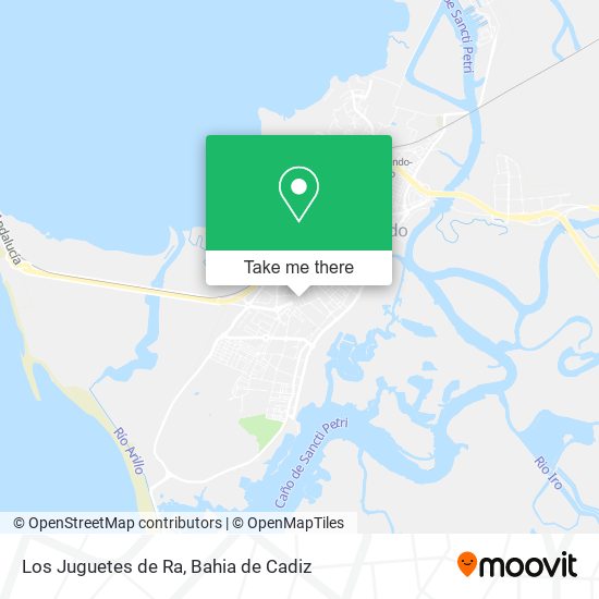 Los Juguetes de Ra map
