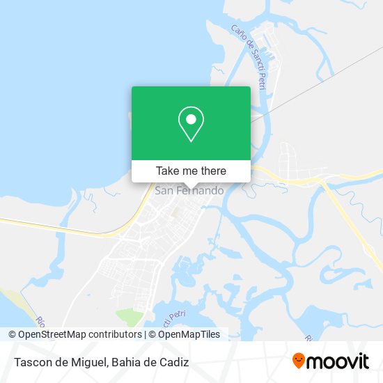 Tascon de Miguel map