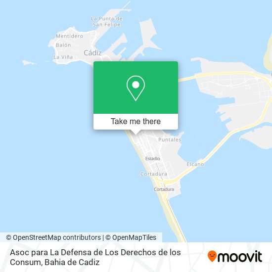 mapa Asoc para La Defensa de Los Derechos de los Consum