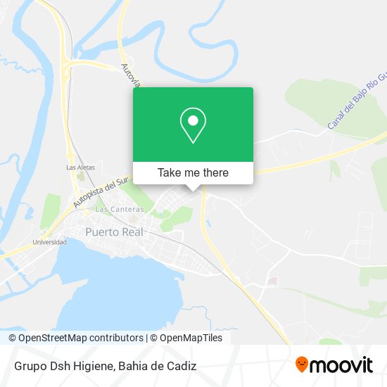 Grupo Dsh Higiene map