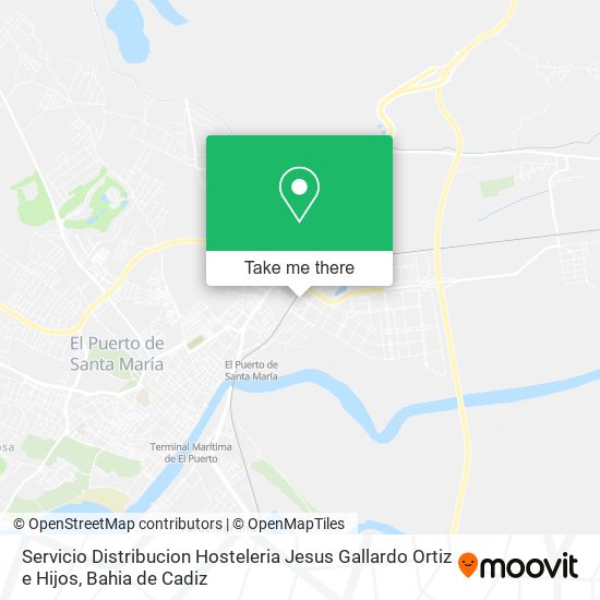 Servicio Distribucion Hosteleria Jesus Gallardo Ortiz e Hijos map