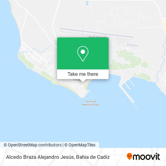 Alcedo Braza Alejandro Jesús map