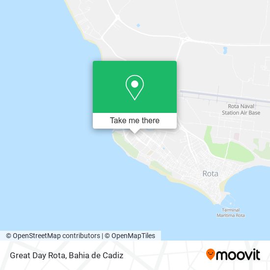 Great Day Rota map