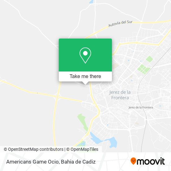 Americans Game Ocio map