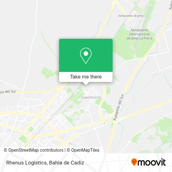 Rhenus Logistics map