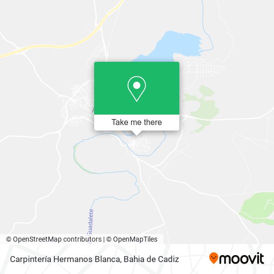 Carpintería Hermanos Blanca map