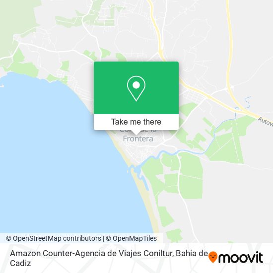 Amazon Counter-Agencia de Viajes Coniltur map