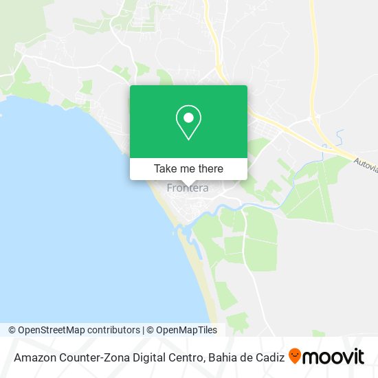 Amazon Counter-Zona Digital Centro map
