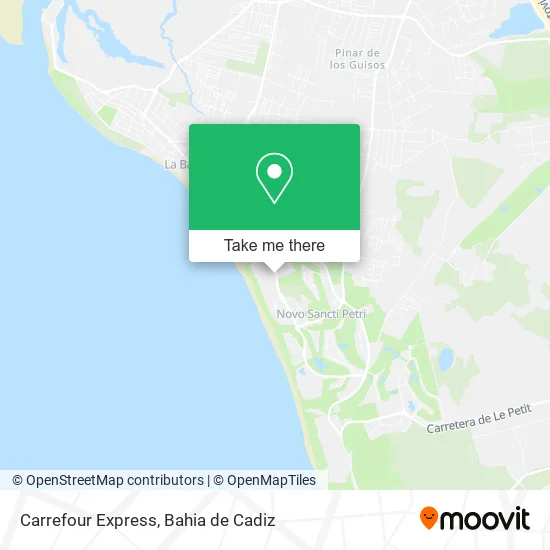 Carrefour Express map