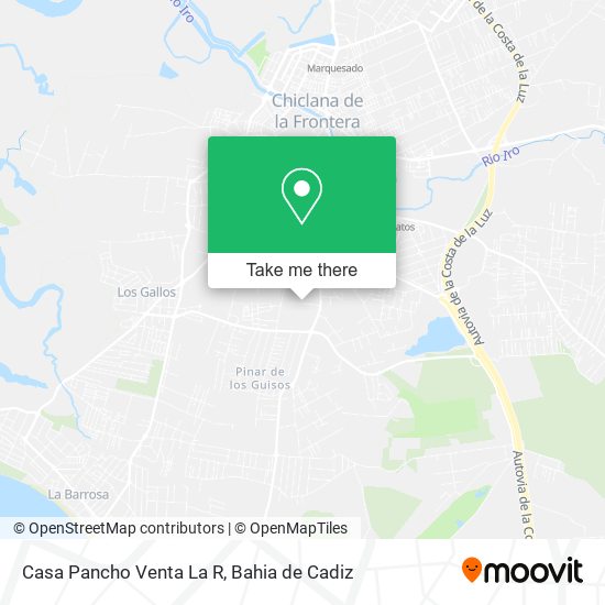 Casa Pancho Venta La R map