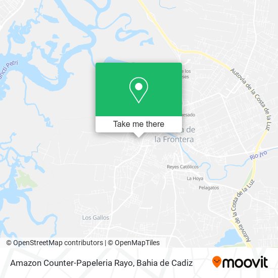 Amazon Counter-Papeleria Rayo map
