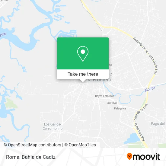 Roma map