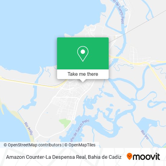 Amazon Counter-La Despensa Real map
