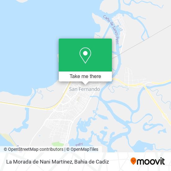 La Morada de Nani Martínez map