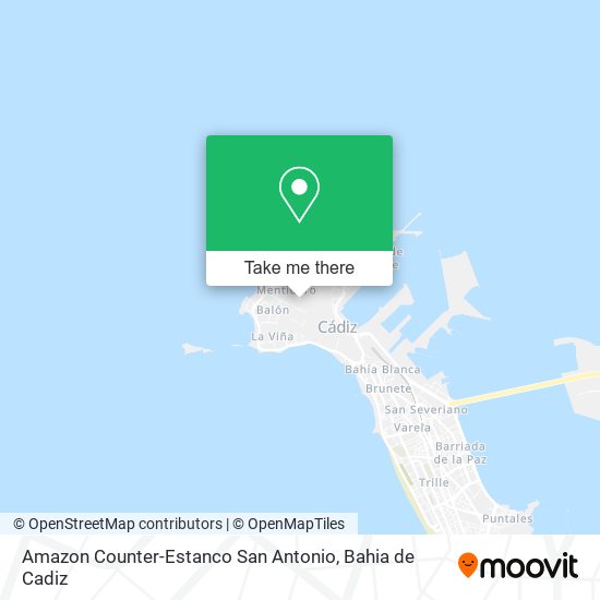 Amazon Counter-Estanco San Antonio map