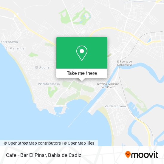 Cafe - Bar El Pinar map