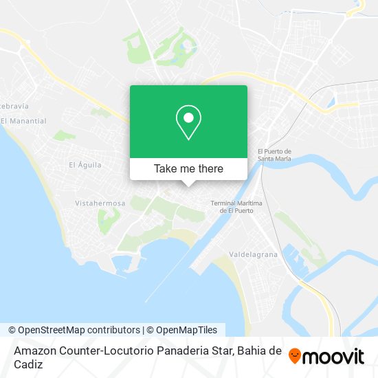 Amazon Counter-Locutorio Panaderia Star map