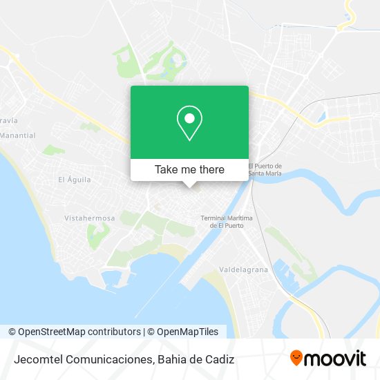 Jecomtel Comunicaciones map