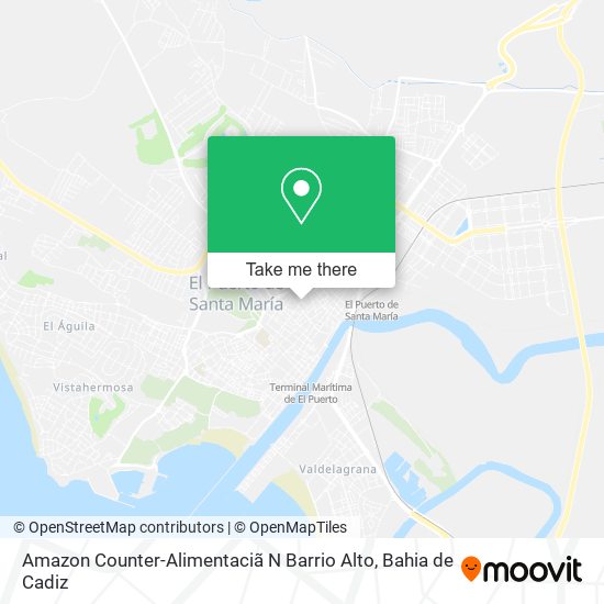 Amazon Counter-Alimentaciã N Barrio Alto map