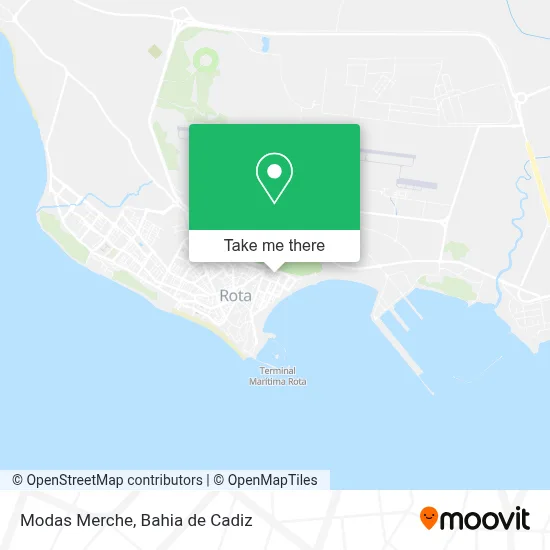 Modas Merche map