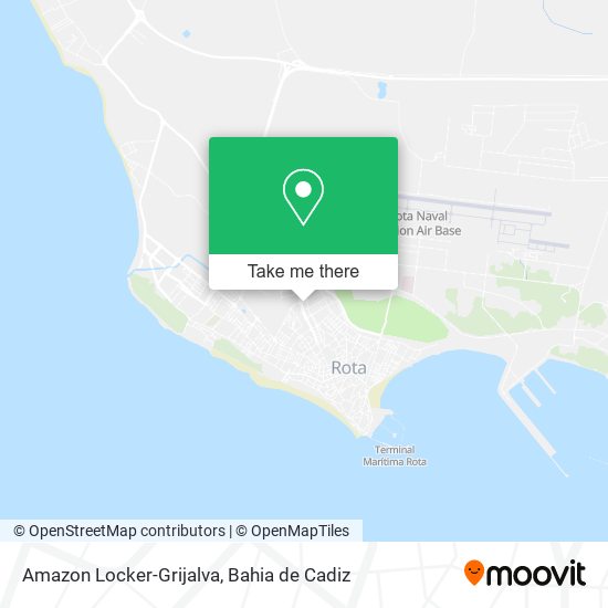 Amazon Locker-Grijalva map