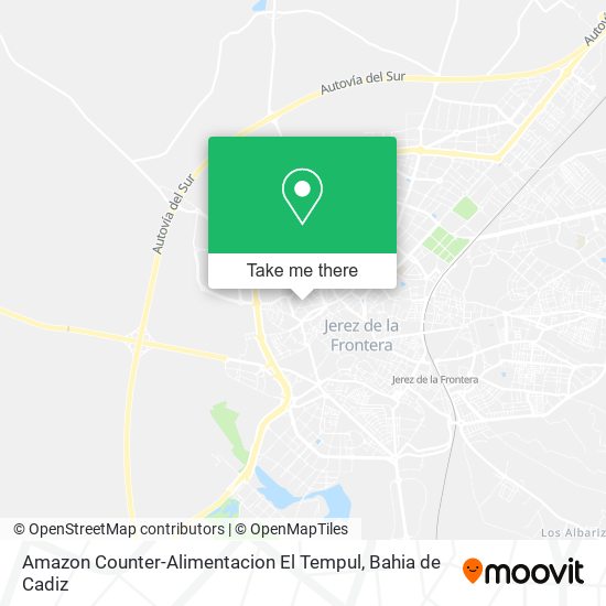 mapa Amazon Counter-Alimentacion El Tempul