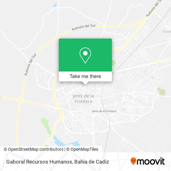Gaboral Recursos Humanos map
