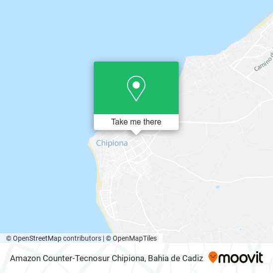 mapa Amazon Counter-Tecnosur Chipiona