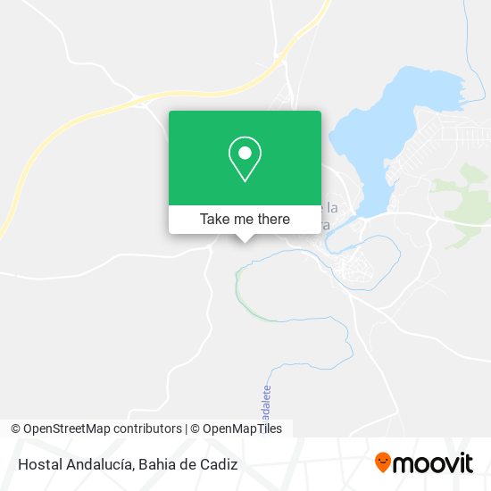Hostal Andalucía map