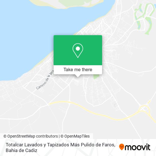 Totalcar Lavados y Tapizados Más Pulido de Faros map